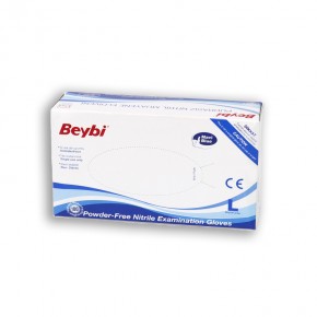 Caja Guantes de Nitrilo color Azul - Talla L 100 uds