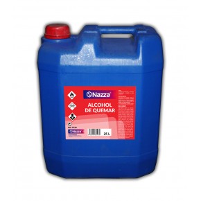 Alcohol de quemar Nazza desengrasante y combustible para barbacoas y chimeneas 25 Litros