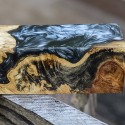 Incrustaciones de madera con resina epoxi