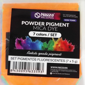 Set Pigmentos Fluorescentes para Resina 2