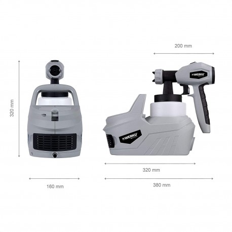 Pistola Turbina para Pintar HVLP-I