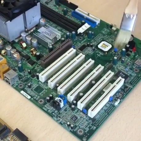 Limpieza de componentes electronicos con alcohol isopropilico de 1 Litro