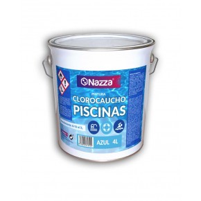 Pintura Piscina Azul Clorocaucho Nazza