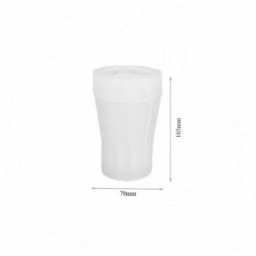 Molde para resina epoxi con forma de  FLORERO DJ-861