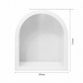 Molde para resina epoxi con forma de  ADORNOS ARQUEADOS...