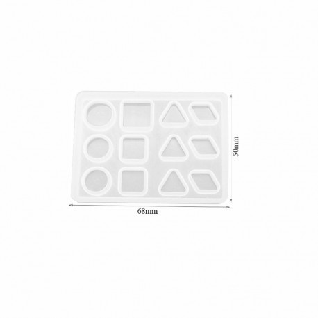 Molde para resina epoxi con forma de  COLGANTE...
