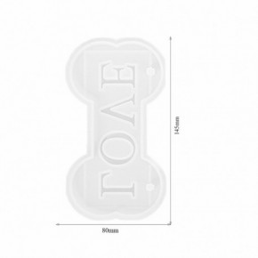 Molde para resina epoxi con forma de  LOVE HUECO DJ-147