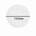 Molde para resina epoxi con forma de  ESFERA RELOJ 155 mm DJ-205