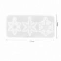 Molde para resina epoxi con forma de  COLGANTE 70 mm DJ-939