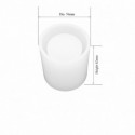 Molde para resina epoxi con forma de  PLUMA RED.56 mm DJ-1243