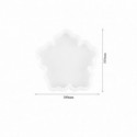 Molde para resina epoxi con forma de  FLOR PEQUEÑA 105 mm DJ-292