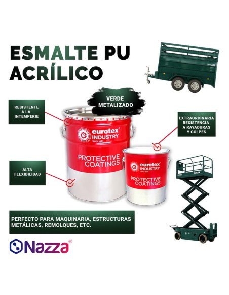 Esmalte Verde Metalizado