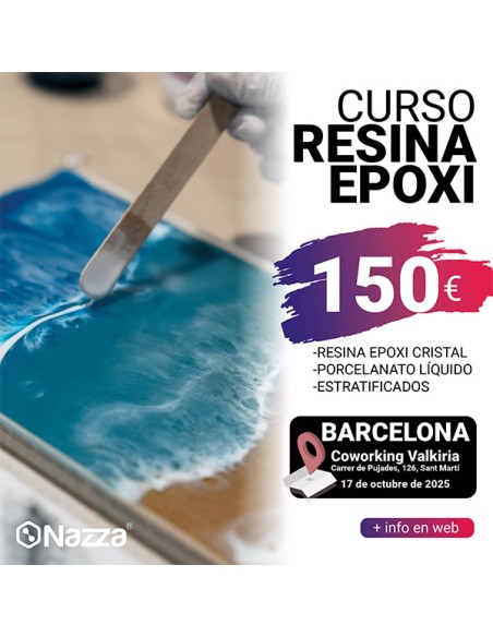 Curso de Resina Epoxi en Barcelona - Presencial y Práctico