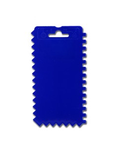 espatula dentada de plastico 2