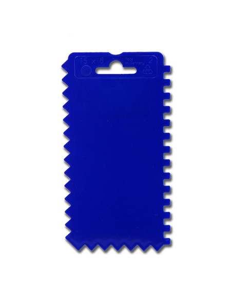 espatula dentada plastico