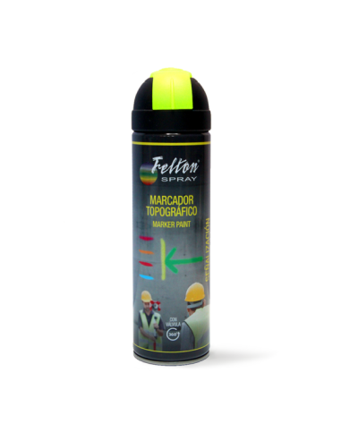 Spray marcador topográfico fluorescente Felton...