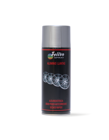 Spray Aluminio Llantas 40ml.