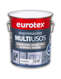 Imprimación Anticorrosiva Multiusos al Agua - Blanco - 4 L
