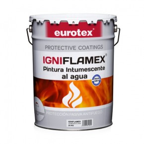 Pintura Intumescente para la protección de estructuras de metal y de la construcción