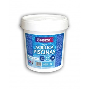 Pintura piscina azul acrílica al agua Nazza