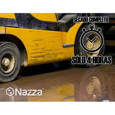 Pintura de poliurea seca en tan sólo 4 horas