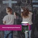 Pintura efecto Pizarra para escribir en la pared y decorar