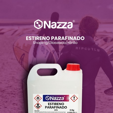 Estireno Parafinado para surf, shapping y glaseado