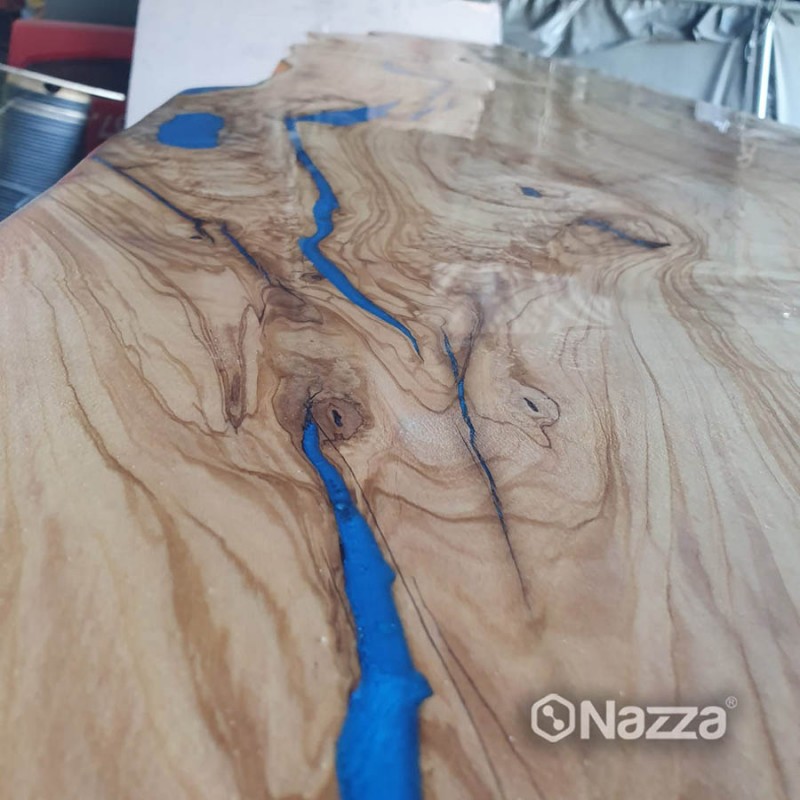 Mesa rio resina epoxi
