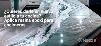 ¿Quieres darle un nuevo estilo a tu cocina? Aplica resina epoxi para encimeras
