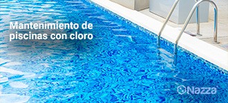 ¿Cómo mantener el agua de la piscina con cloro?